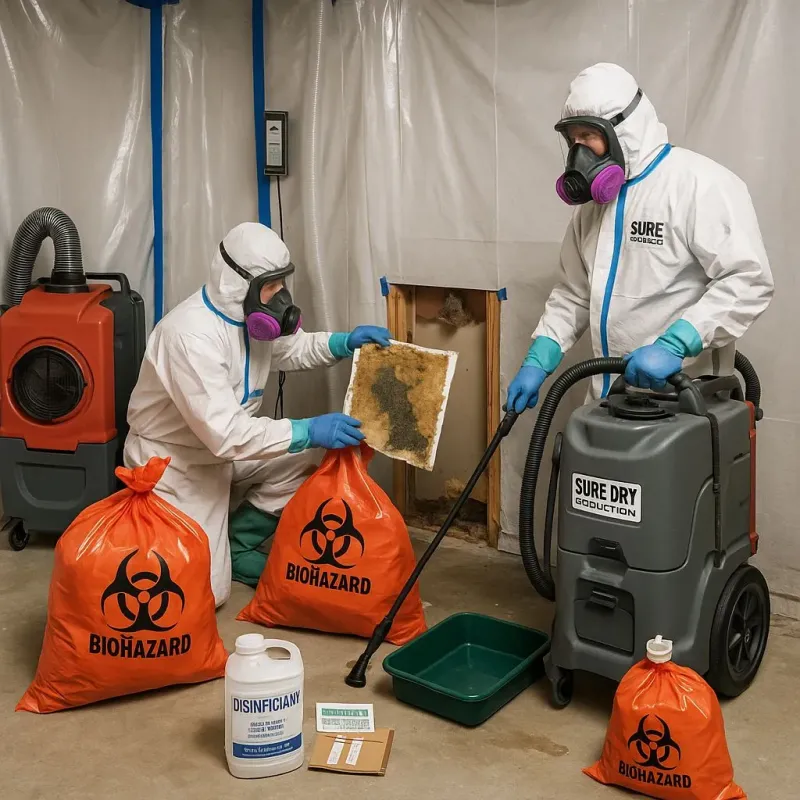 Contaminated Water Handling Protocols process in Hartshorne, OK