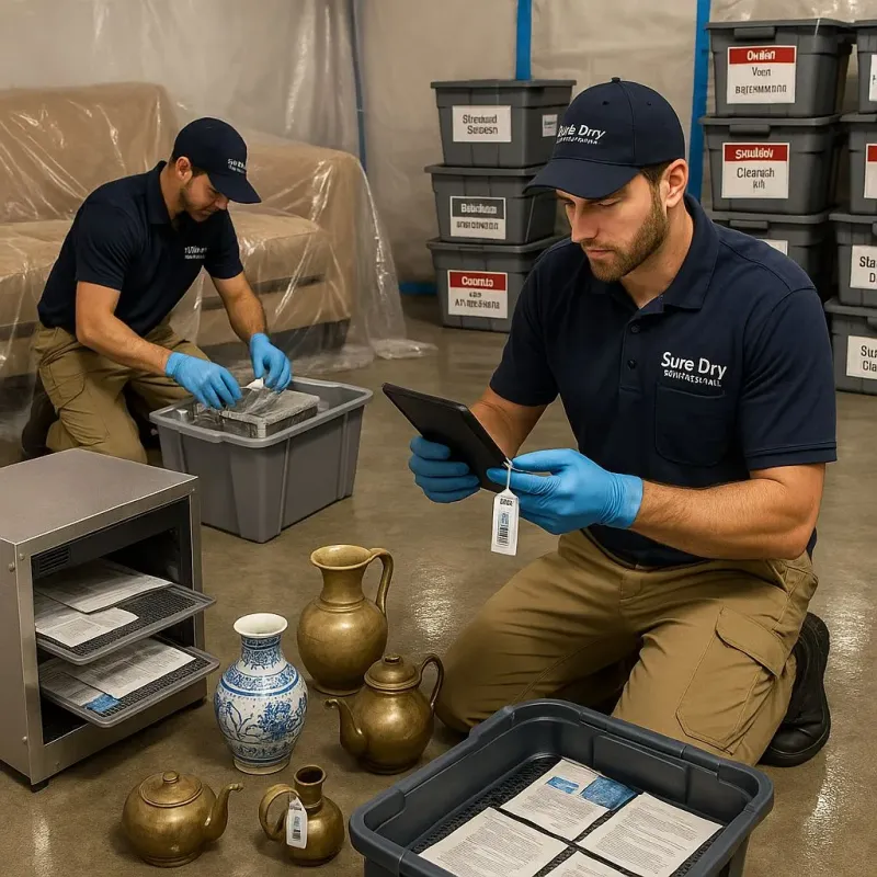 Content Protection and Restoration process in Hartshorne, OK