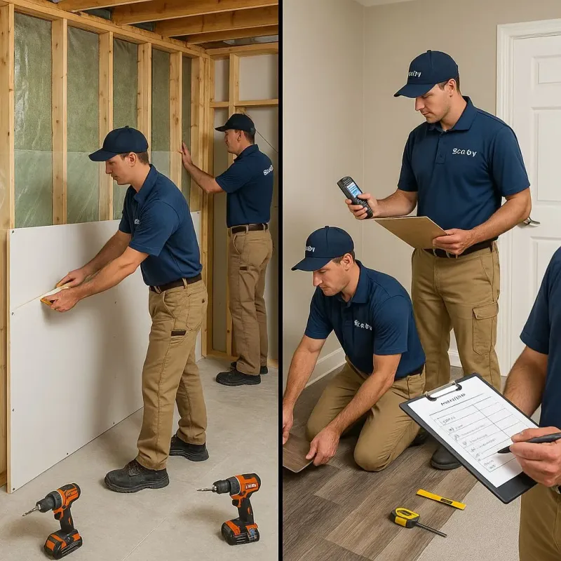 Repairs and Reconstruction process in Hartshorne, OK